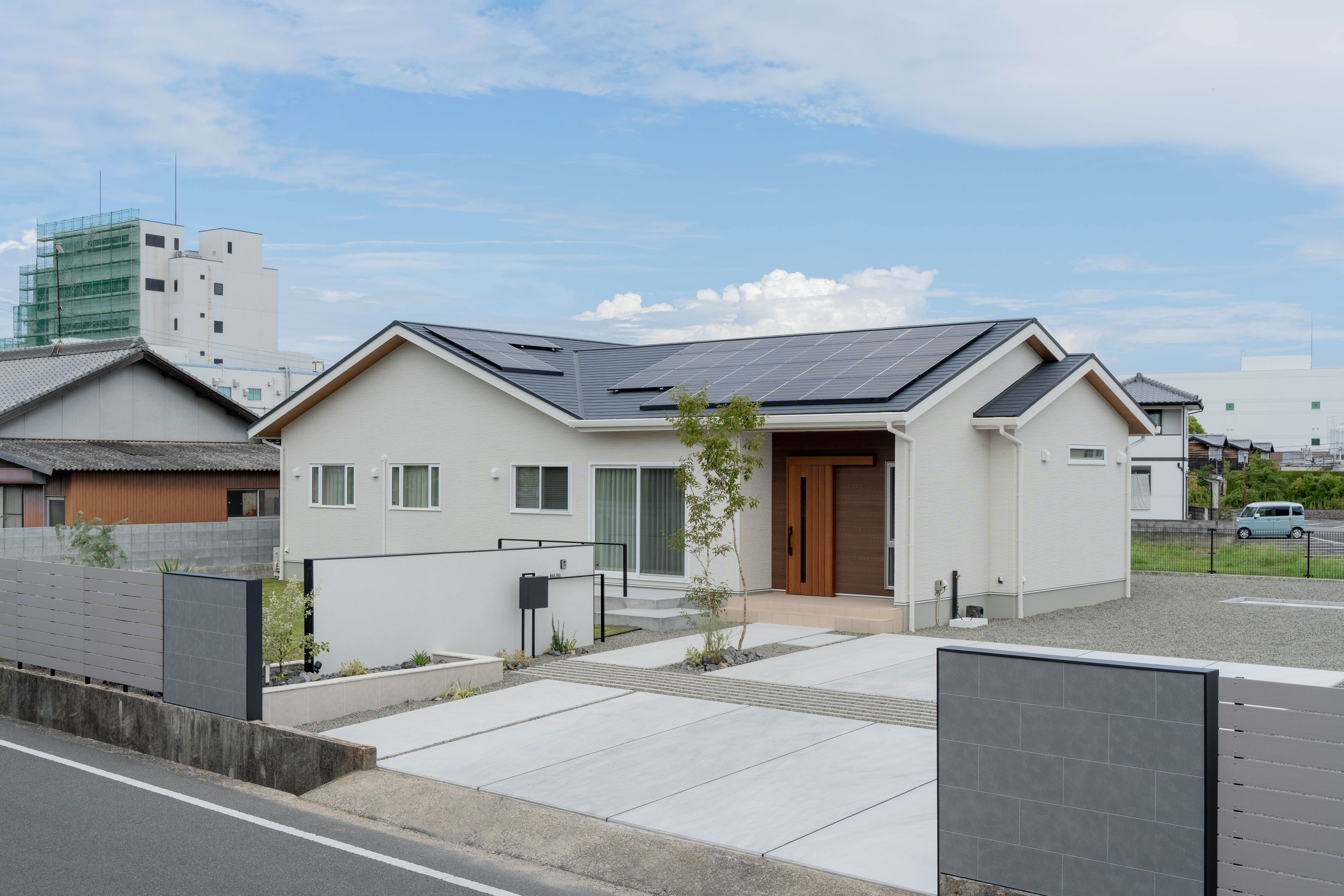 【平屋】室内の素材と色選びで統一感と明るさを手に入れた平屋